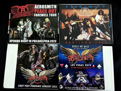 AEROSMITH / 4-Title Set (8 CDs + 2 DVDs)