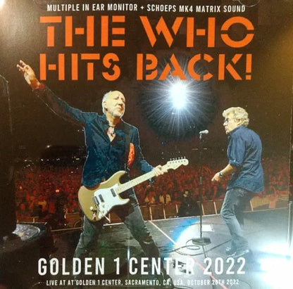 THE WHO / GOLDEN 1 CENTER 2022 (2CDR)