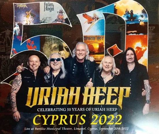 URIAH HEEP / CYPRUS 2022 (3CDR)