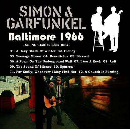 Simon and Garfunkel / Baltimore 1966 SOUNDBOARD (1CDR)
