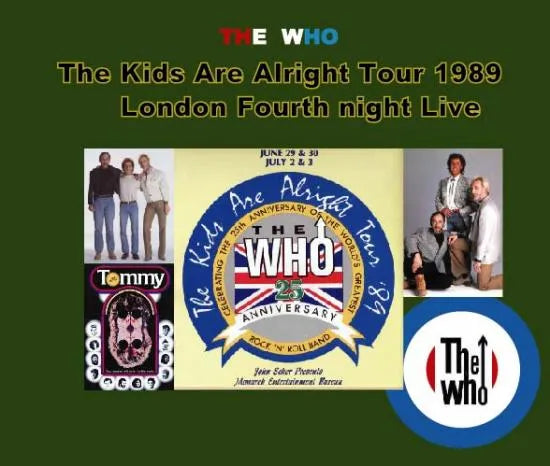 THE WHO / London Fourth Night 1989 (3CDR)