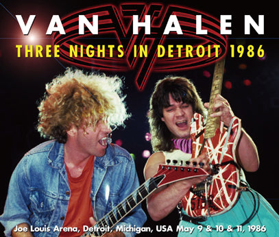 VAN HALEN / THREE NIGHTS IN DETROIT 1986 (6CDR)