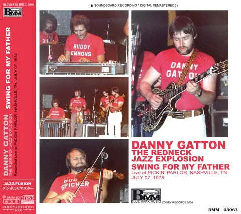 DANNY GATTON THE REDNECK JAZZ EXPLOSION / SWING FOR MY FATHER (2CDR)