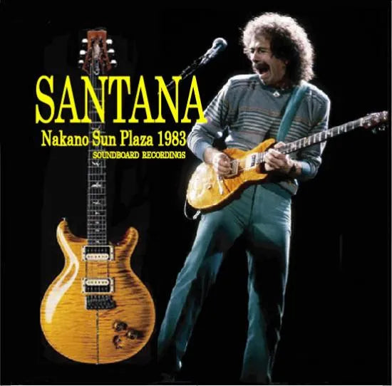SANTANA / Nakano Sun Plaza 1983 STEREO SOUNDBOARD (2CD)