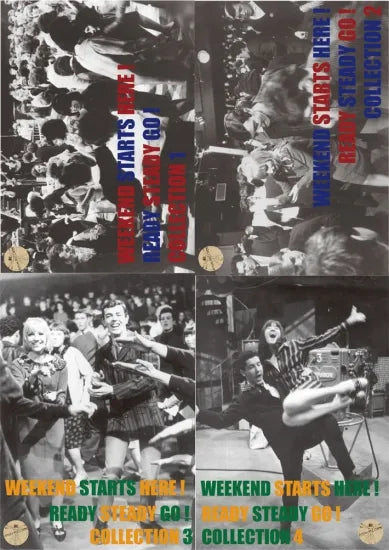 V.A / WEEKEND STARTS HERE! READY STEADY GO! COLLECTION SET (4DVDR)
