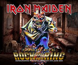 IRON MAIDEN / COMPLETE ROCK AM RING 2005 STEREO SBD/PRO-SHOT (2CDR+1DVDR)