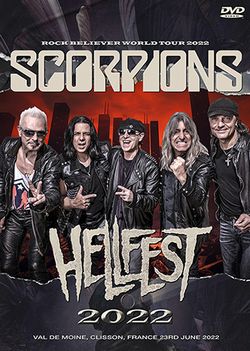 SCORPIONS / HELLFEST 2022 PRO SHOT (1DVDR)