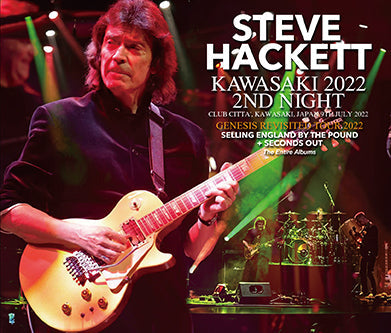 STEVE HACKETT / KAWASAKI 2022 2ª NOTTE (3CDR)