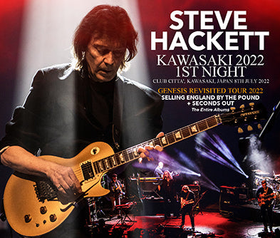 STEVE HACKETT / KAWASAKI 2022 1ª NOTTE (3CDR)