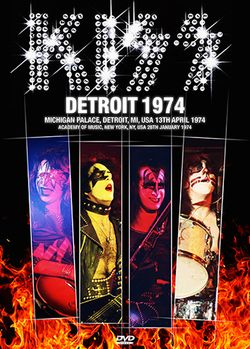 KISS / DETROIT 1974 PRO SHOT (1DVDR)