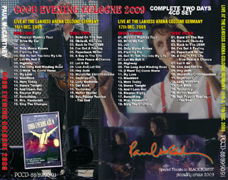 PAUL McCARTNEY / GOOD EVENING COLOGNE 2009 【4CD】