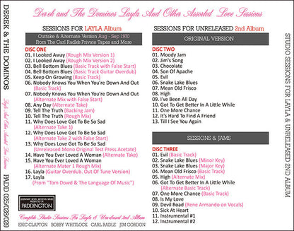 DEREK & THE DOMINOS / LAYLA & OTHER ASSORTED LOVE SESSIONS 【3CD】