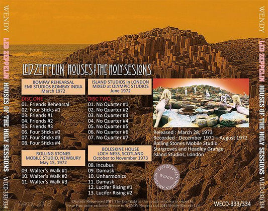 LED ZEPPELIN / HOUSES OF THE HOLY SESSIONS 【2CD】