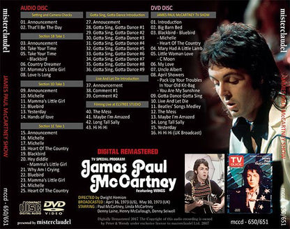PAUL McCARTNEY / JAMES PAUL McCARTNEY SHOW 【CD+DVD】