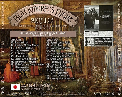 BLACKMORE'S NIGHT SUCELLUS 1997 【2CD】