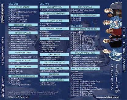 PAUL McCARTNEY / OFF THE GROUND SESSIONS 【3CD】