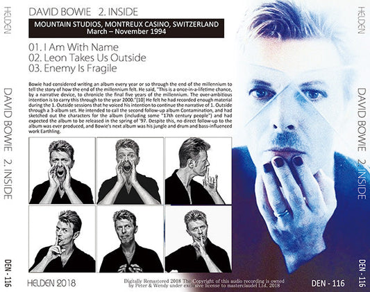 DAVID BOWIE / 2. INSIDE 【1CD】
