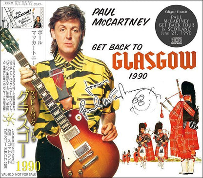PAUL McCARTNEY / GET BACK TO GLASGOW 【2CD】