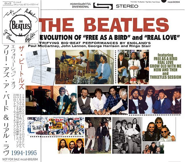 THE BEATLES / THE EVOLUTION OF "FREE AS A BIRD" and "REAL LOVE" 【2CD】
