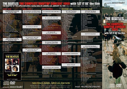 THE BEATLES / COMPLETE ROOFTOP CONCERT with LET IT BE the film 【3CD+2DVD】