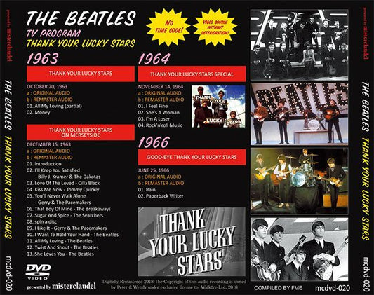 THE BEATLES / THANK YOUR LUCKY STARS 1963, 1964 & 1966 【1DVD】