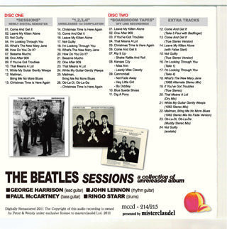 THE BEATLES / SESSIONS a collection of unreleased album 【2CD】