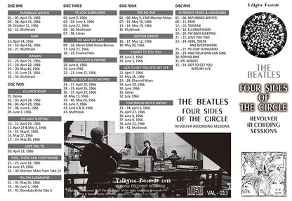 THE BEATLES / FOUR SIDES OF THE CIRCLE 【5CD】