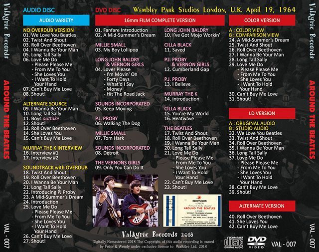 THE BEATLES / AROUND THE BEATLES 【CD+DVD】