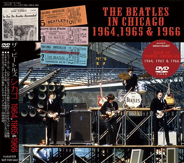 THE BEATLES / THE BEATLES IN CHICAGO 1964, 1965 & 1966 【DVD】