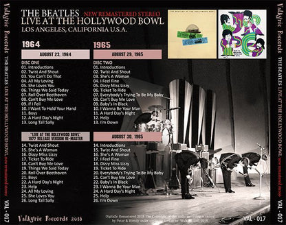 THE BEATLES / LIVE AT THE HOLLYWOOD BOWL NEW REMASTERED STEREO 【2CD】