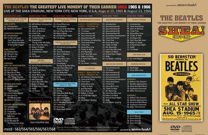 THE BEATLES / SHEA STADIUM 1965 & 1966 【3CD+3DVD with TOUR PROGRAM】