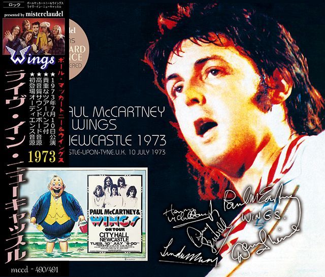 PAUL McCARTNEY / LIVE IN NEWCASTLE 1973 【2CD】