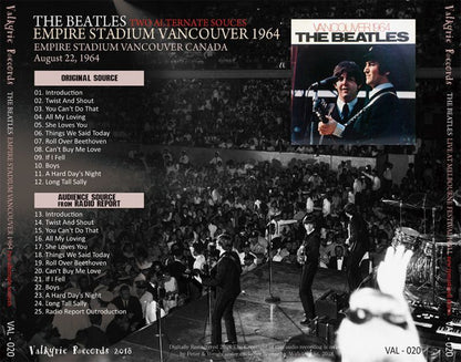 THE BEATLES / EMPIRE STADIUM VANCOUVER 1964 【CD】
