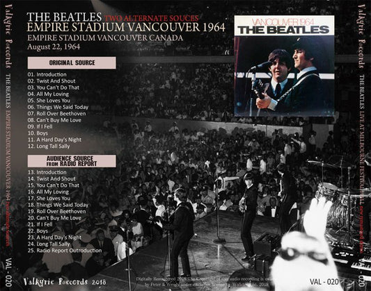 THE BEATLES / EMPIRE STADIUM VANCOUVER 1964 【CD】