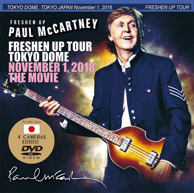 PAUL McCARTNEY / FRESHEN UP TOKYO DOME THE MOVIE November 1, 2018 【DVD】