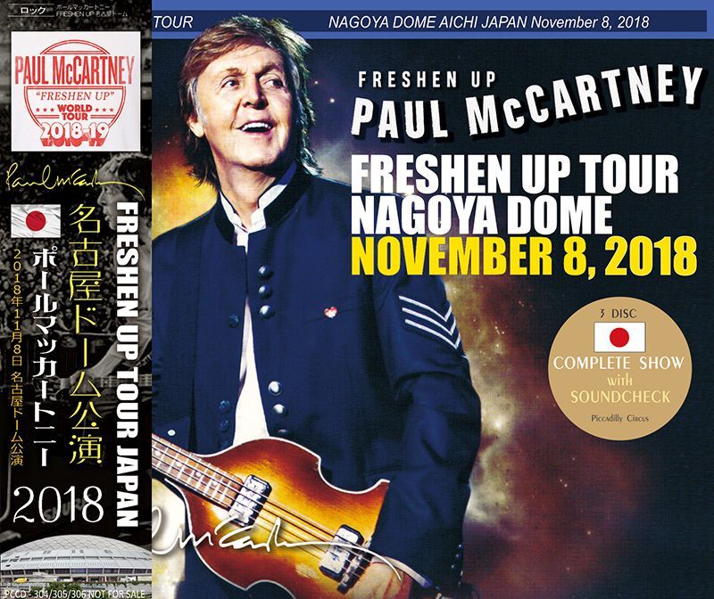 PAUL McCARTNEY / FRESHEN UP NAGOYA DOME 2018 【3CD】