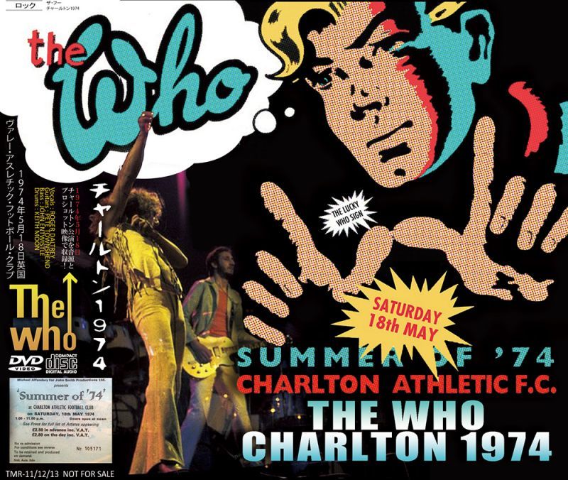 THE WHO / CHARLTON 1974 【2CD+DVD】