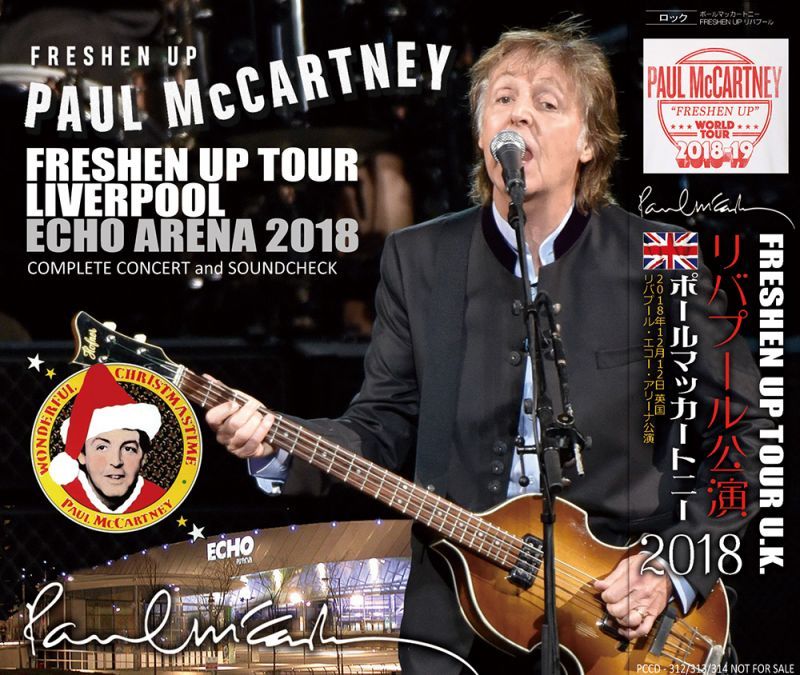 PAUL McCARTNEY / FRESHEN UP LIVERPOOL ECHO ARENA 2018 【3CD】