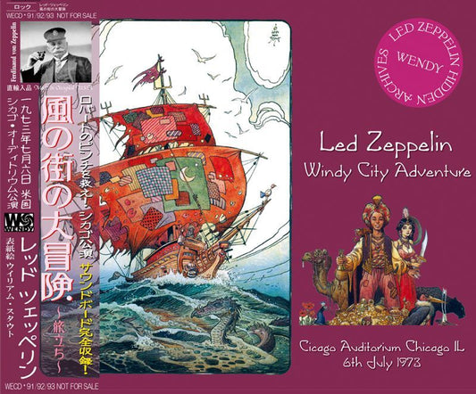 LED ZEPPELIN / WINDY CITY ADVENTURE 【3CD】