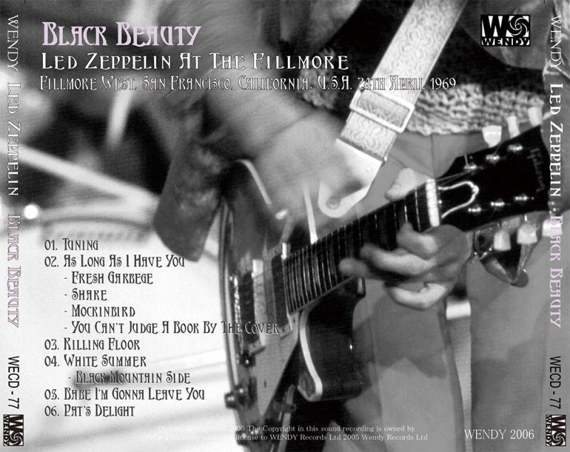 LED ZEPPELIN / BLACK BEAUTY 【1CD】