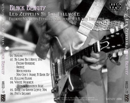 LED ZEPPELIN / BLACK BEAUTY 【1CD】