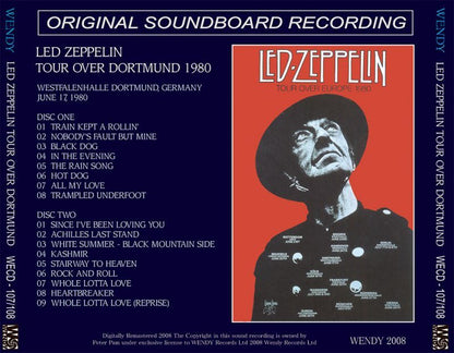 LED ZEPPELIN / TOUR OVER DORTMUND 【2CD】