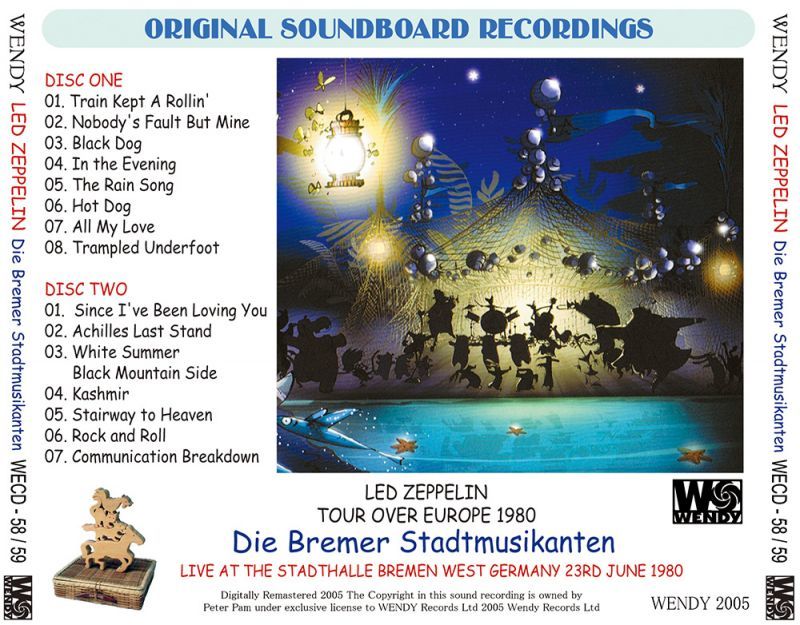 LED ZEPPELIN / BREMEN 【2CD】