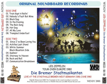 LED ZEPPELIN / BREMEN 【2CD】