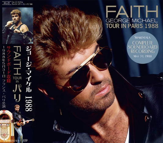 GEORGE MICHAEL / FAITH TOUR IN PARIS 1988 【1CD】