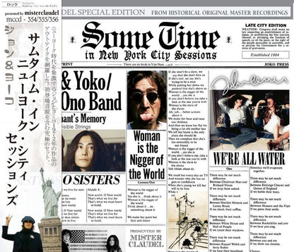 JOHN LENNON / SOMETIME IN NEW YORK CITY SESSIONS 【3CD】
