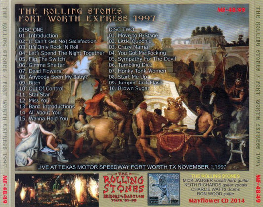 THE ROLLING STONES / FORT WORTH EXPRESS 1997 【2CD】