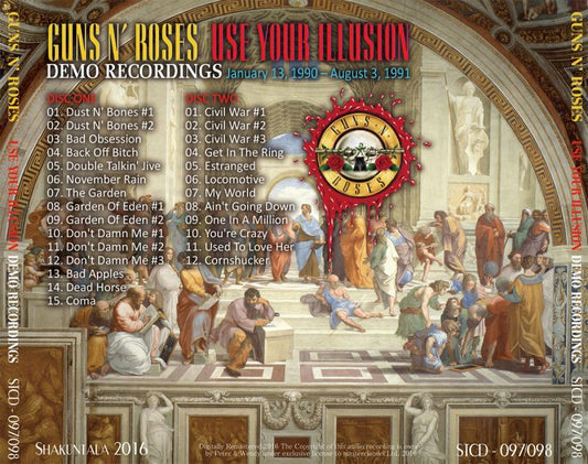 GUNS N' ROSES / USE YOUR ILLUSION DEMO RECORDINGS 【2CD】