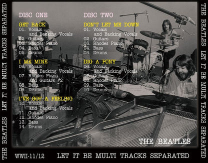 THE BEATLES / LET IT BE MULTI TRACKS SEPARATED 【2CD】