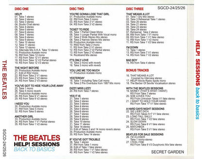 THE BEATLES / HELP! SESSIONS 【3CD】